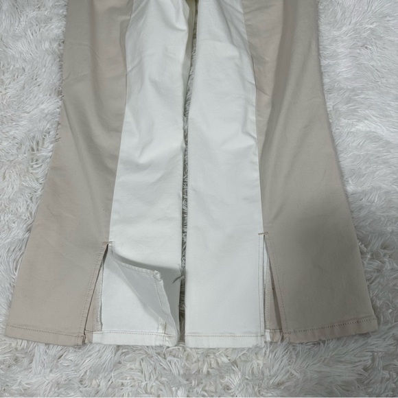 Democracy "Ab"solution High Rise Barely Boot Jeans Womens 16 Two Tone Colorblock - Picture 6 of 13